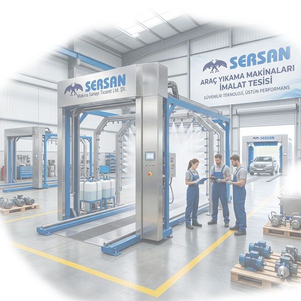 End�striyel Ara� Y�kama Makineleri: Profesyonel Oto Y�kama Sistemleri Rehberi