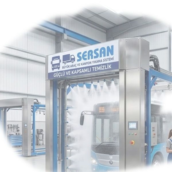 Otob�s ve T�r Y�kama Makinesi: B�y�k Ara�lar ��in Profesyonel Temizlik ��z�mleri